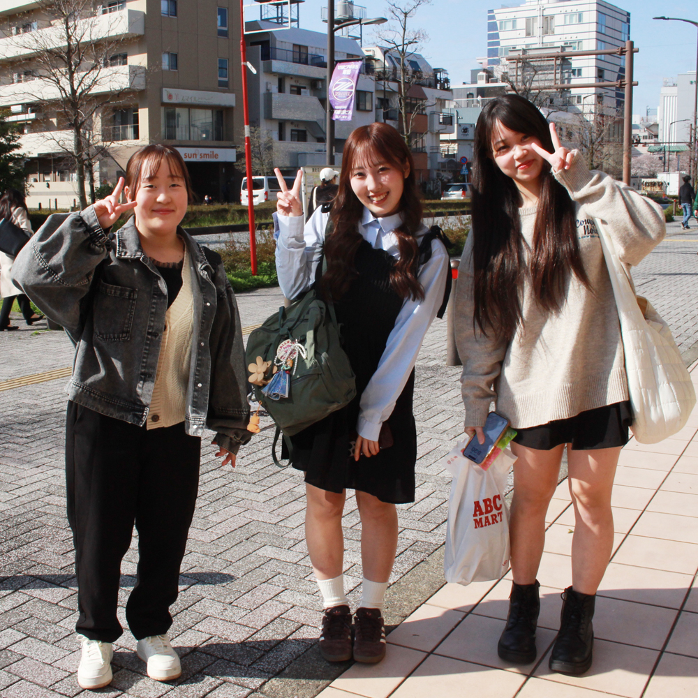 新入生の初登校♪